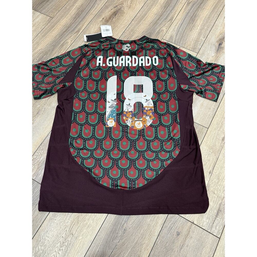 Andres Guardado #18 Mens XL Mexico Día De Los Muertos Jersey